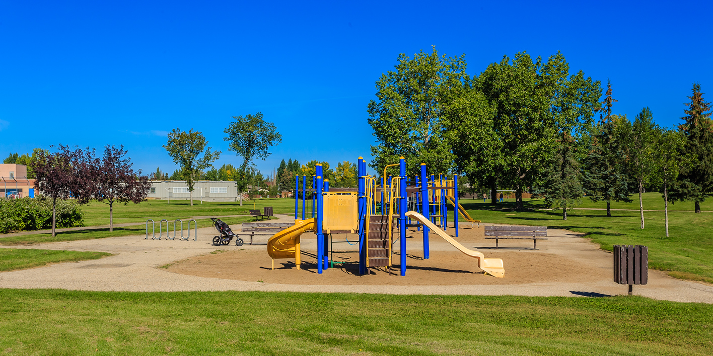 Crocus Park is located in the Lakeridge neighborhood of Saskatoon.